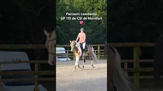 Miniature : Parcours commenté du GP 115 avec Ieldorado 💖🫶🏻 #cso #cheval #horse