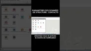 Miniature : Parametres données de structure : Contacts