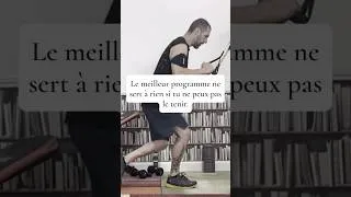 Miniature : Qu’est-ce qui t’empêche le plus d’être régulier :le temps, la fatigue, un programme trop difficile ?