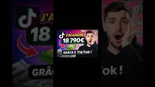 Miniature : J’ai gagné 18 790€ avec TikTok… (méthode)