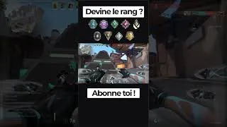 Miniature : Quel est son rank? #guessmyrank #guesstherank #devinelerank #valorant #valorantclips