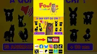 Miniature : 🐶 Devine ce cri d'animal ! 🤔 #Shorts