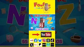 Miniature : 🔤 Découvrez des mots de N à Z avec Foufou ! 📚