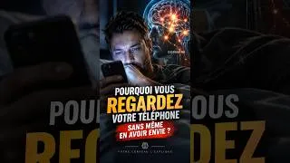 Miniature : Pourquoi vous regardez votre téléphone sans même en avoir envie 🧠 #cerveau #motivation