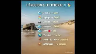 Miniature : L'ÉROSION & LE LITTORAL – COASTAL EROSION