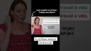 Miniature : Si vous utilisez ce rythme, votre prononciation sera naturelle en français #français #prononciation