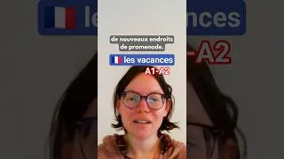 Miniature : Parle de tes vacances. Podcast lent en Français A1-A2