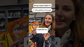 Miniature : les trucs que les français achètent pour l'apéro #learnfrench
