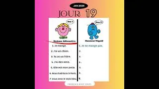 Miniature : Day 18/30 Challenge to learn French in 30 days #challenge #30daychallenge #frenchwithsouzi #french