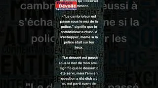 Miniature : Passer sous le nez de quelqu'un