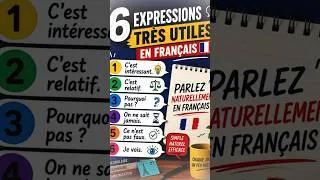 Miniature : 6 expressions françaises que les natifs utilisent tous les jours 🇫🇷