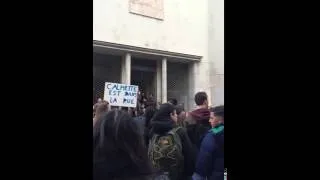 Miniature : Nice : Les jeunes redescendent dans la rue contre la loi travail