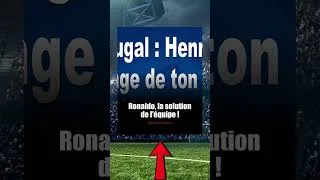 Miniature : Thierry Henry défend Ronaldo ! #Shorts