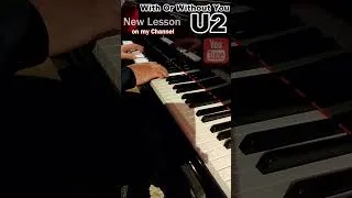 Miniature : U2-With Or Without You - Lesson piano 🎹 #piano #musique #pianocover #u2 #With Or Without You