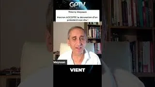 Miniature : Macron ACCEPTE la décoration d’un président non élu ! - Thierry Meyssan