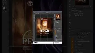 Miniature : Affiche rapide pour paques #photoshop  #photoshoplamour #churchflyerdesign  #design