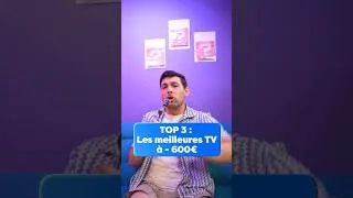 Miniature : Top 3 : Les meilleurs TV 55" pas chères ! #shorts