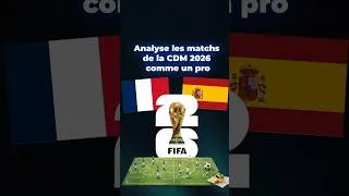 Miniature : Analyse les matchs de la CDM 2026 comme un pro #shots