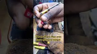 Miniature : iPhone 17 pro Max avec carte mémoire intégré 😂 #smartphone #astuce  #iphone #samsung #smartphone