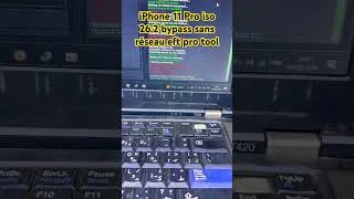 Miniature : iPhone 11 Pro iso 26.2 bypass sans réseau eft pro tool