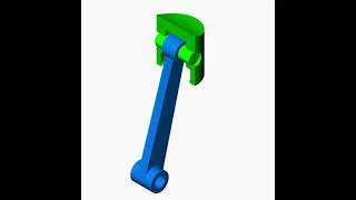 Miniature : Modélisation micromoteur: liaison piston bielle