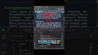Miniature : Une Navbar Premium style Apple en 3 lignes de CSS ! 🧊 #shorts  #coding #astucecss
