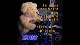 Miniature : Happy new year 2026 by Babbage  #robot #robotics
