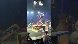 Miniature : Démonstration de Tony Bou au Trial Indoor de Chambéry
