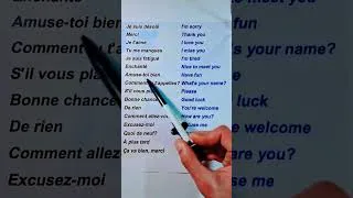Miniature : Apprendre le français 2026 / Apprendre l'anglais 2026 / Leçon de français et d'anglais (2) #nivea...