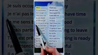 Miniature : learn English and French 2026 lesson (1) #anglais #english #apprends #français