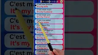 Miniature : Apprendre le français et l'anglais très facilement / Français pour débutants #anglais #vieenfrançais