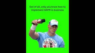 Miniature : GDPR Compliance Be Like...😏#CorporateHumor #WorkMemes