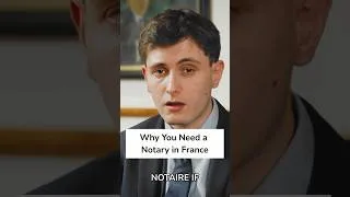 Miniature : Why you NEED a notary in France when buying property