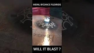 Miniature : WILL IT BLAST ? Meinl Byzance Flexride Thomas Lang Signature #extremedrums #drummer #metal