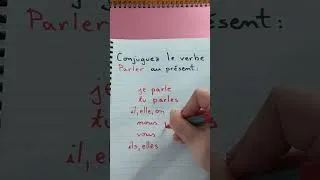 Miniature : verbe parler #apprendrelefrancais #francais #french #français #learnfrench #frances #frenchlanguage