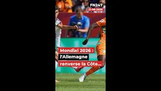 Miniature : Mondial 2026 : l'Allemagne renverse la Côte d'Ivoire au terme d'un match débridé
