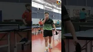 Miniature : Great around the net ! (with Esteban Dorr and Alexis Lebrun) | Table Tennis 😱🏓