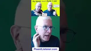 Miniature : English speaker trying to pronounce "au revoir"? Try this: #frenchpronunciation #aurevoir