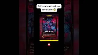 Miniature : Cette carte détruit les unités de ton adversaire  #cyberpunktcg