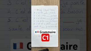 Miniature : 🇫🇷 Seul un C1 obtient 6/6pts à ce test !!!