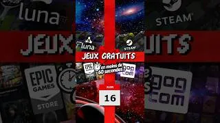 Miniature : JEUX GRATUITS (16/06/26) - Le recap' quotidien express des jeux PC gratuits !