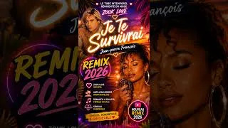 Miniature : Je te survivrai - Jean-pierre François - Remix 2026 - Zouk Love -Short