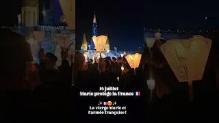 Miniature : 14 Juillet ! Prions pour la France et pour tous ceux qui le protègent avec Marie.