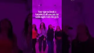 Miniature : Girls’ night out idea in Toronto: karaoke & all you can eat sushi #toronto