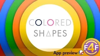 Miniature : Colored Shapes - App Preview