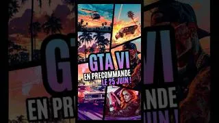 Miniature : GTA 6 ARRIVE EN PRÉCOMMANDE LE 25 JUIN #gta6 #gta #gaming