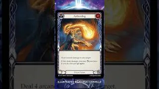 Miniature : Go Again pour Wizard ?? Notre spoiler Omens #fleshandblood #fabtcg #tcg