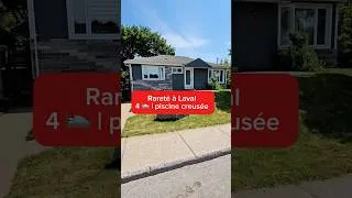 Miniature : Nouveauté de 4 chambres et 2 salles de bain avec garage et piscine creusée à Laval.$624 900