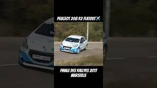 Miniature : Peugeot 208 R2 Flatout !!! #automobile #rally #motorsport #racing #drift #ffsa #rallye  #peugeot
