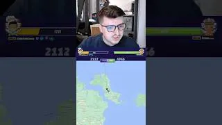 Miniature : Duel pour les 2000 ELO ⚔️ #shorts #geoguessr